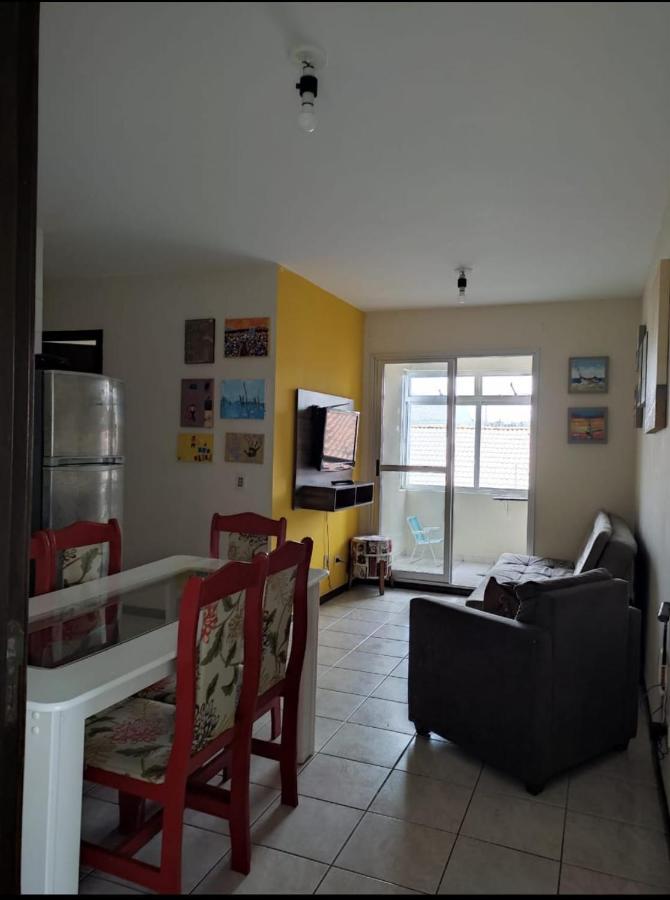 Apartamento Praia Guaratuba Bagian luar foto